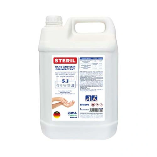 ZOMA-ზომა STERIL ხელის და ზედაპირების სადეზინფექციო საშუალება 5ლ